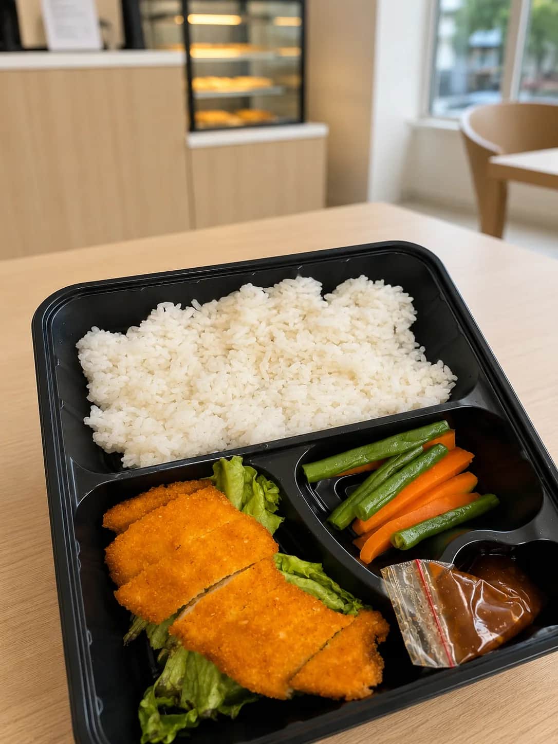 Chicken Katsu Teriyaki Bento