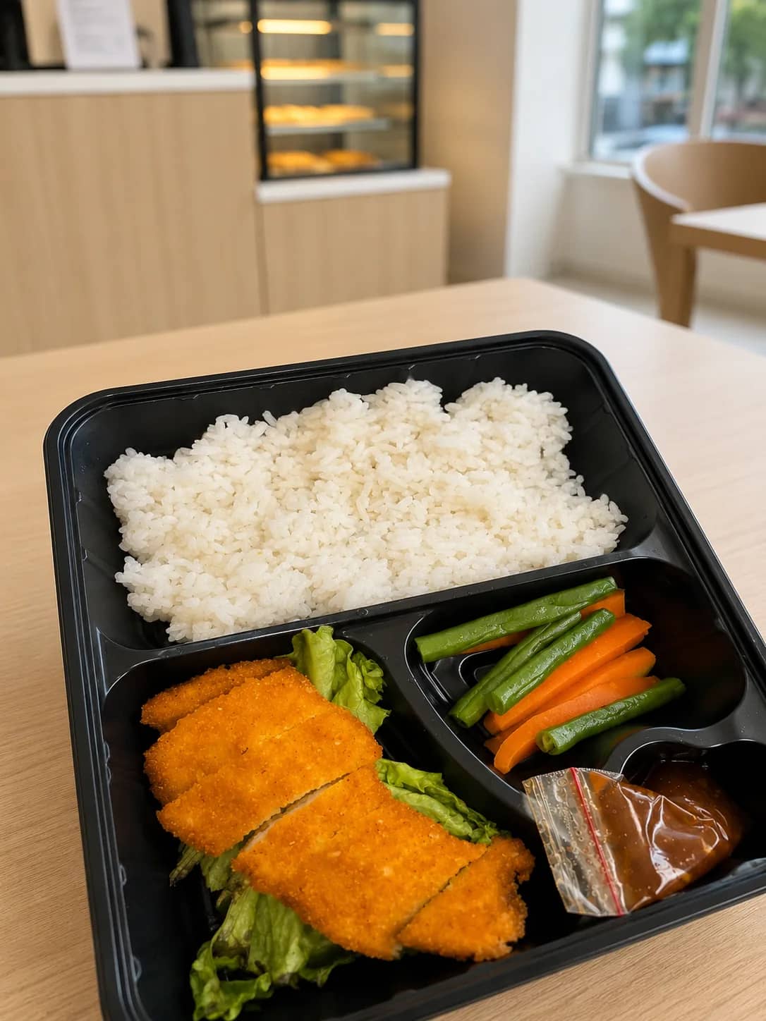 Chicken Katsu Teriyaki Bento