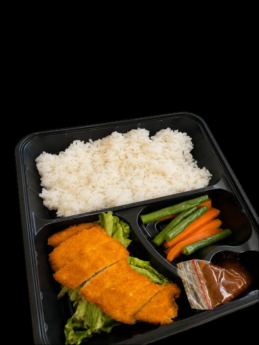 Chicken Katsu Teriyaki Bento