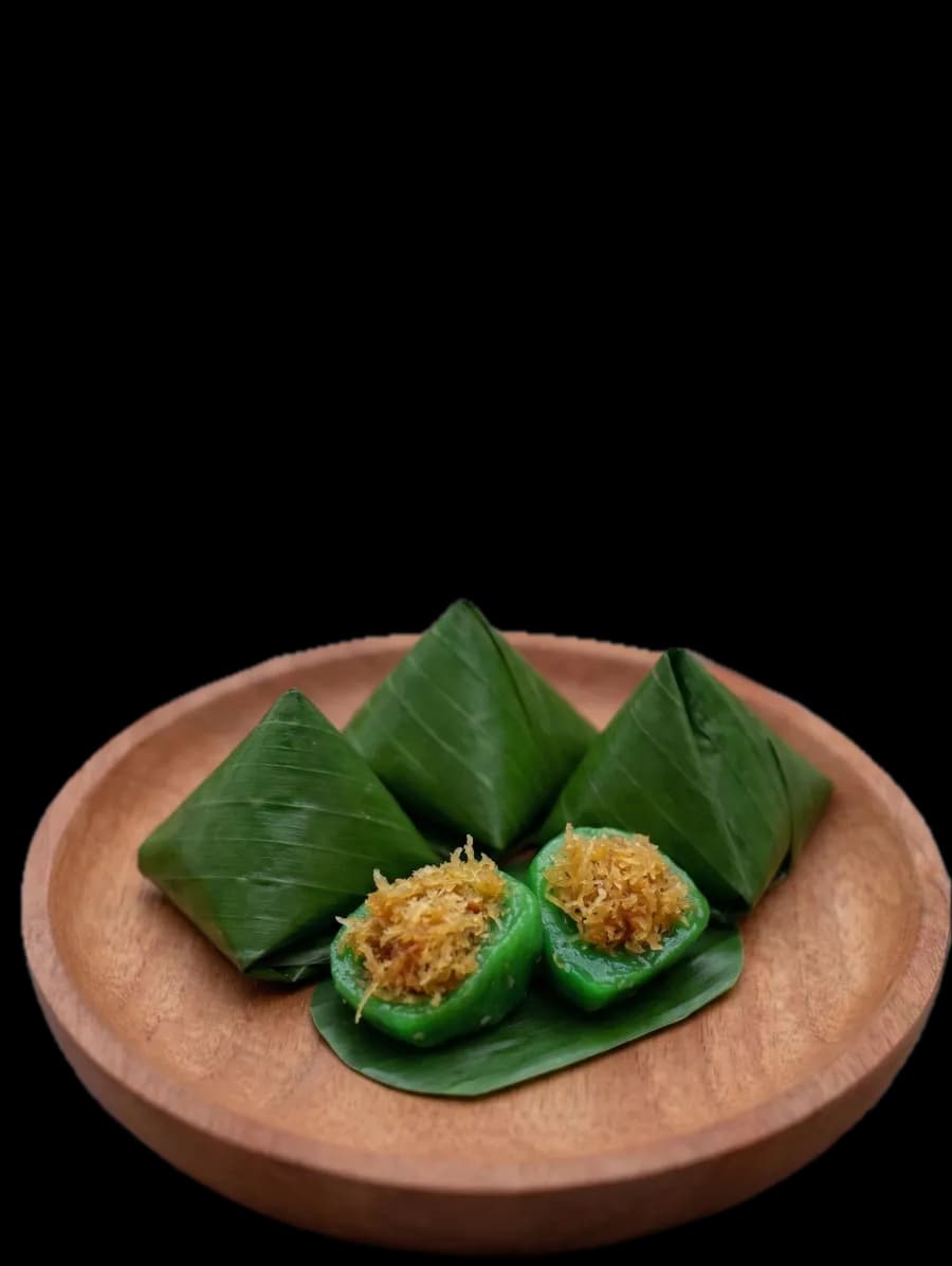 Kue Bugis Pandan Isi Gula Merah