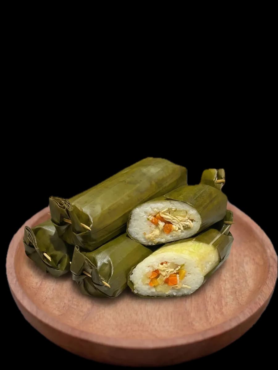 Lontong Isi Ayam