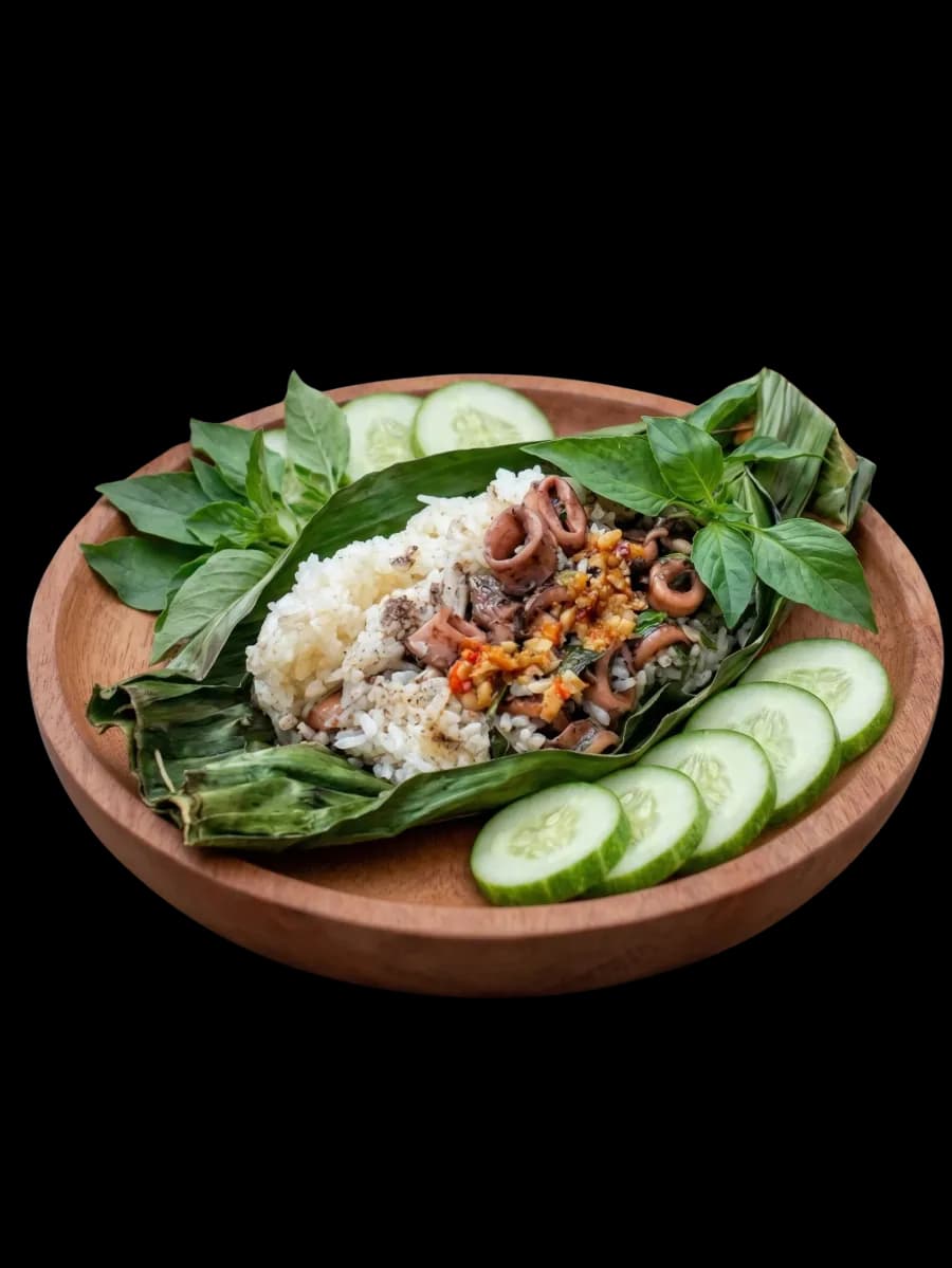 Nasi Bakar Ayam Pedas